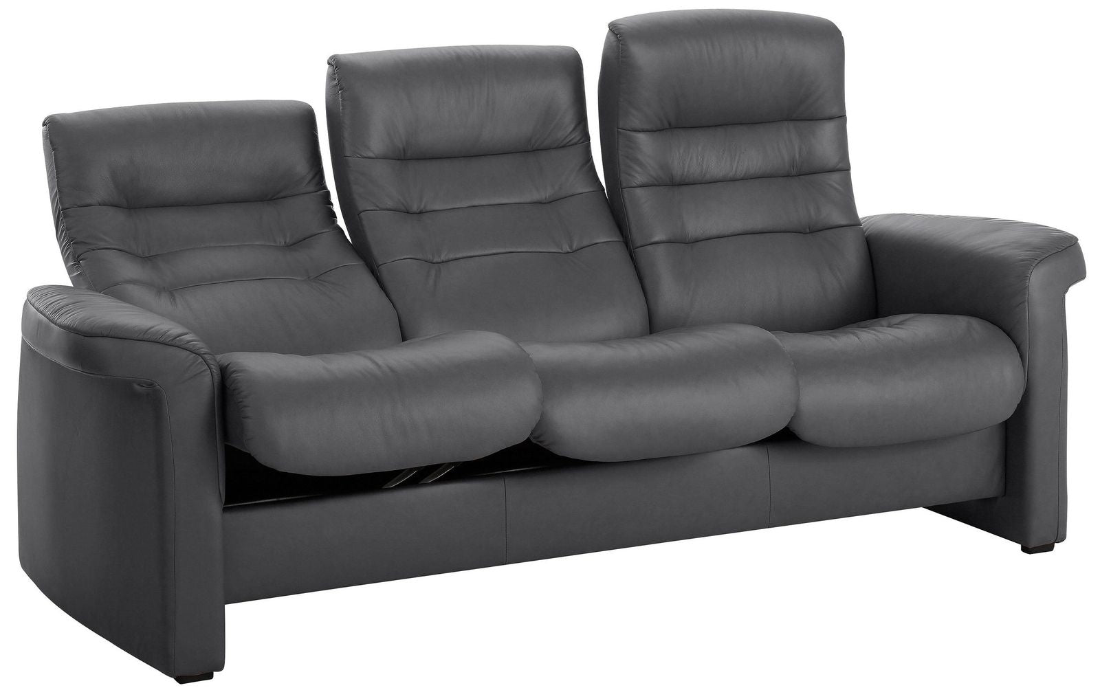 Stressless® 3-Sitzer Sapphire, High Back, inkl. Relaxfunktion, rock PALOMA, Leder PALOMA