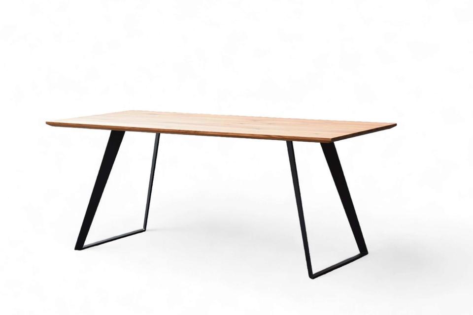 Esstisch,Küchentisch »Talwiese« Wildeiche massiv geölt 180cm