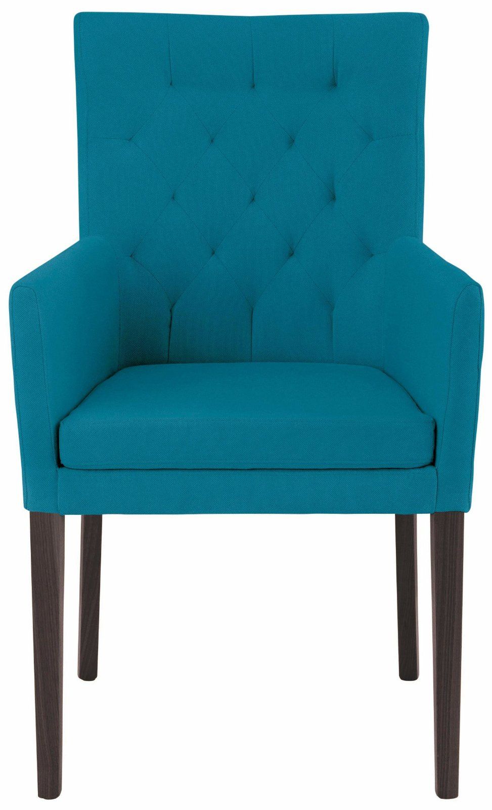 Armlehnstuhl-Set »Colorado« 4 Stück Luxus-Microfaser in petrol