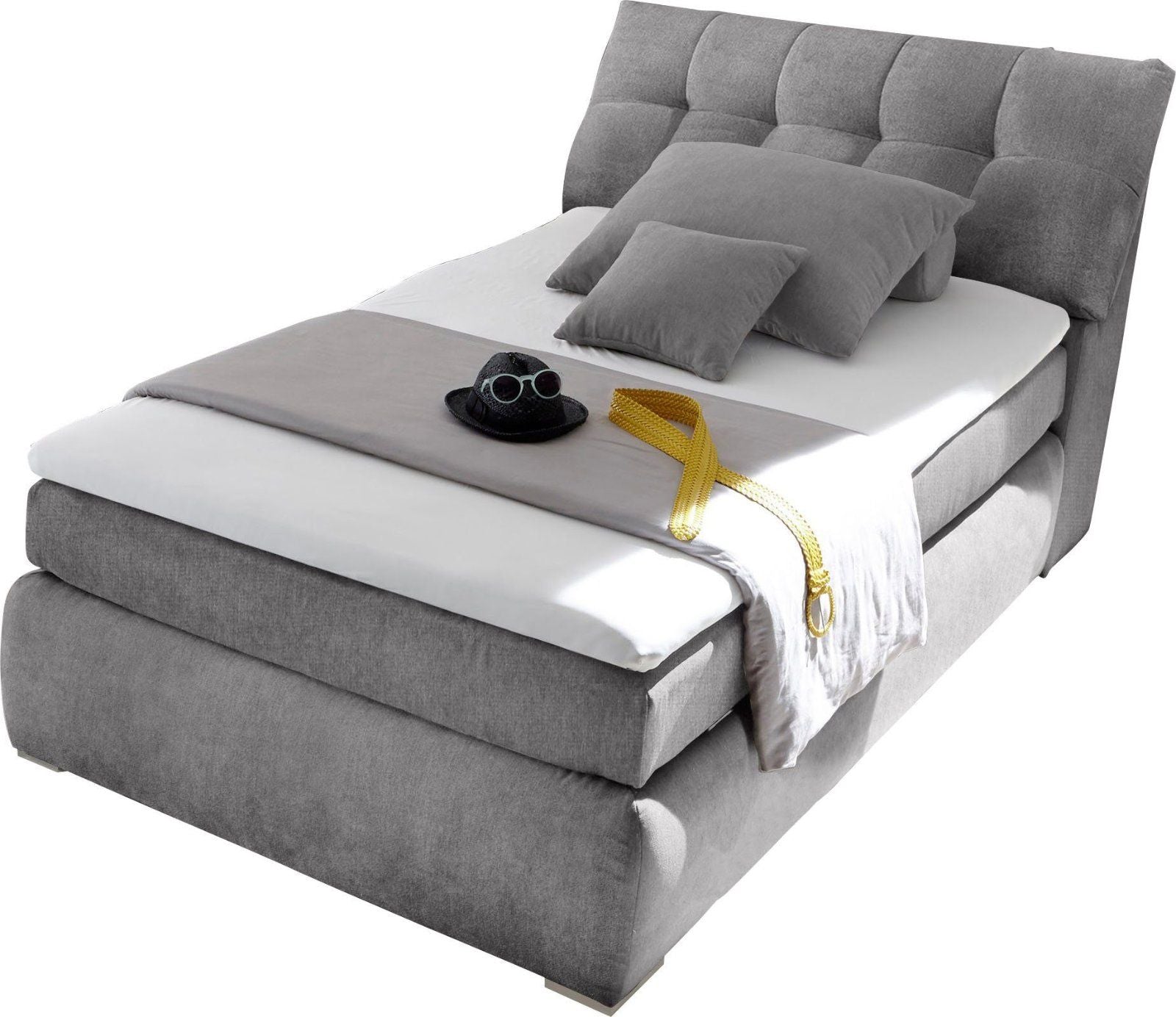 Boxspringbett »Bregenz«, 120x200cm inkl.Bettkasten und Topper