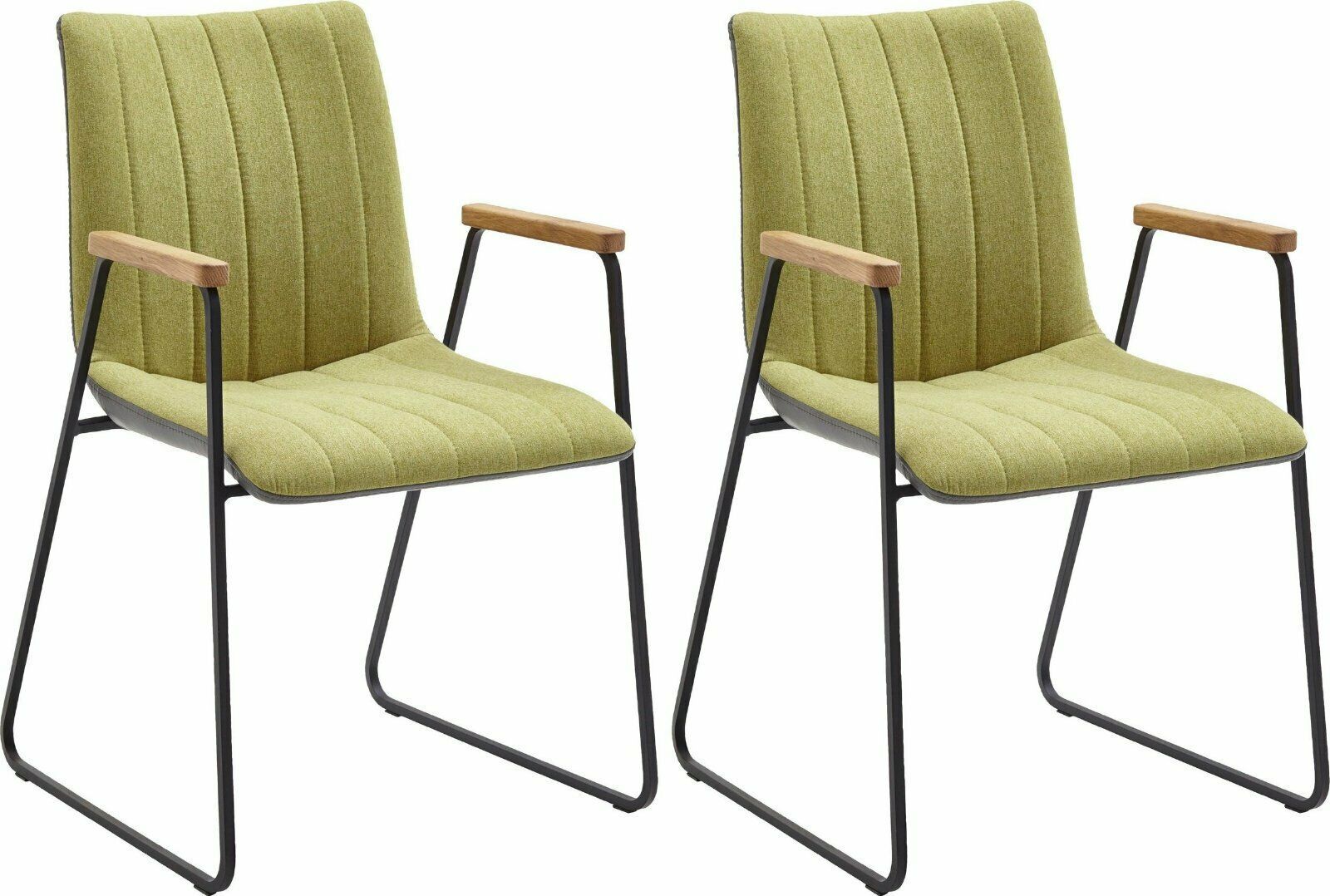 NIEHOFF SITZMÖBEL Armlehnstuhl »Time 1912-44« green 6er Set