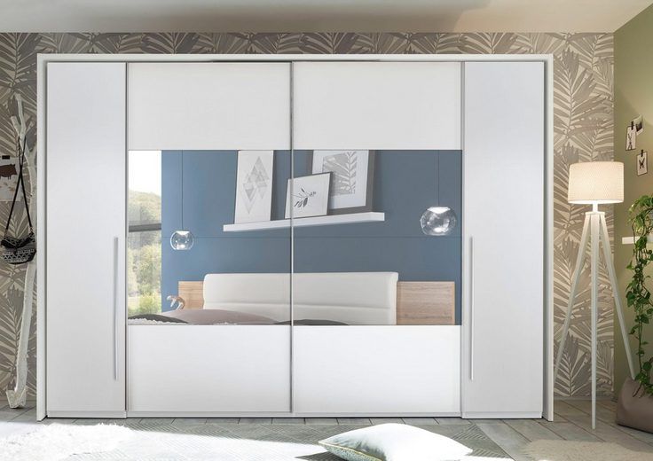 Schwebetürenschrank Mega mit Dreh- und Schwebetüren