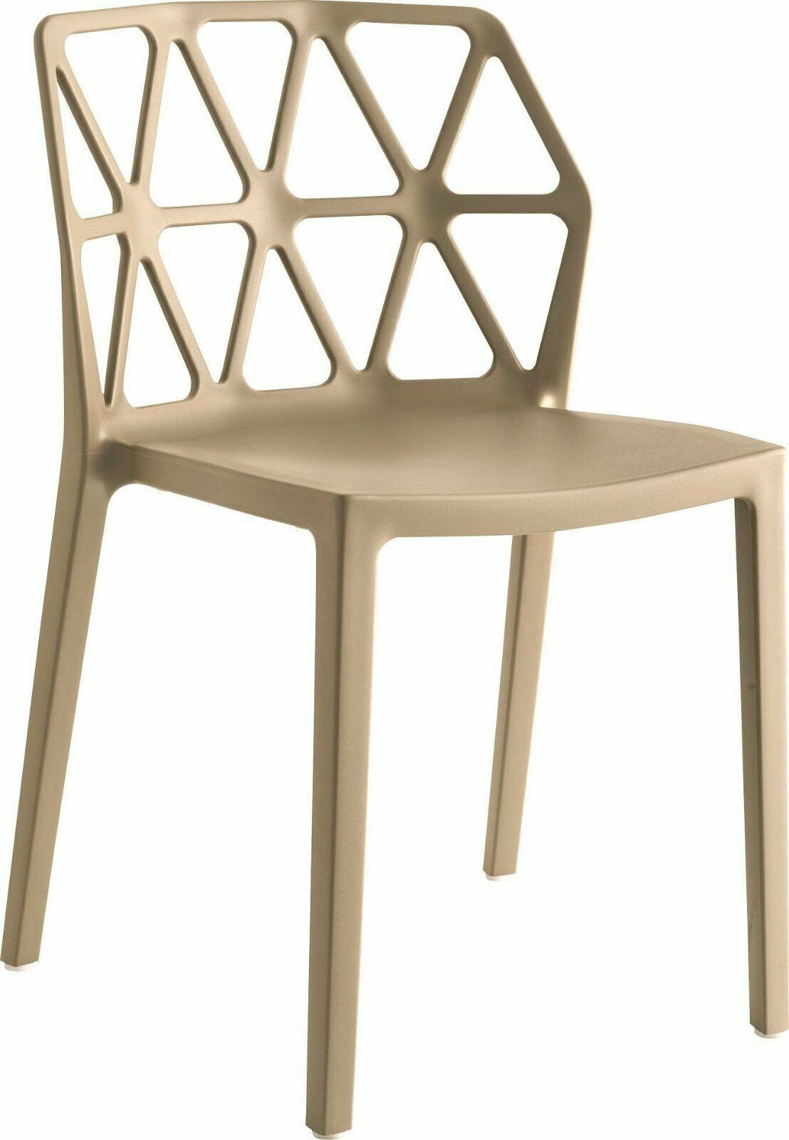 connubia 4-Fußstuhl »ALCHEMIA CB/1056« Set, 8 Stück in haselnussbraun