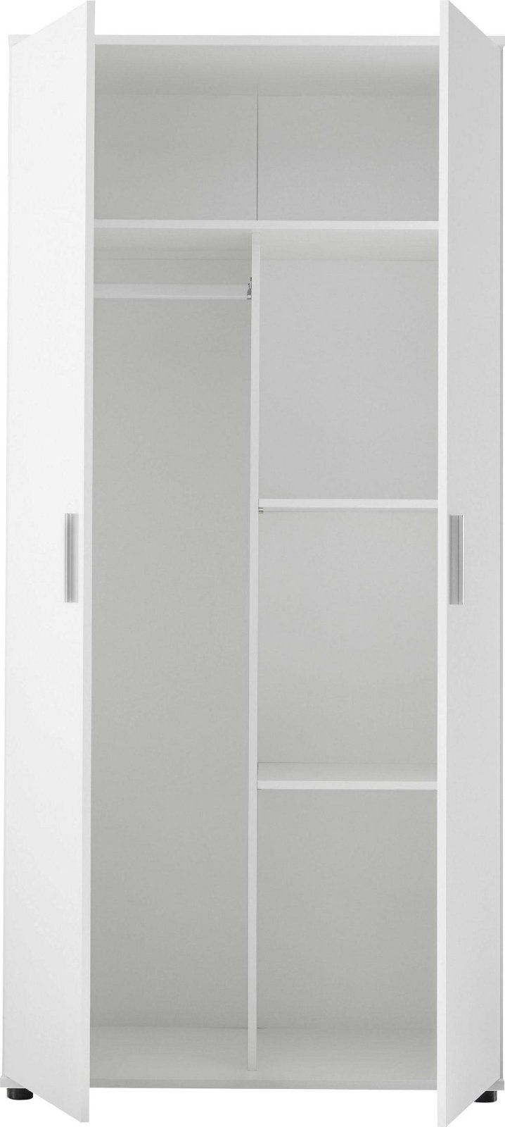 Drehtürenschrank »Bibo« in Weiß