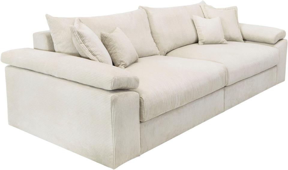 Big-Sofa »Soft&Cosy XL« Mega-Sofa, Cord cream