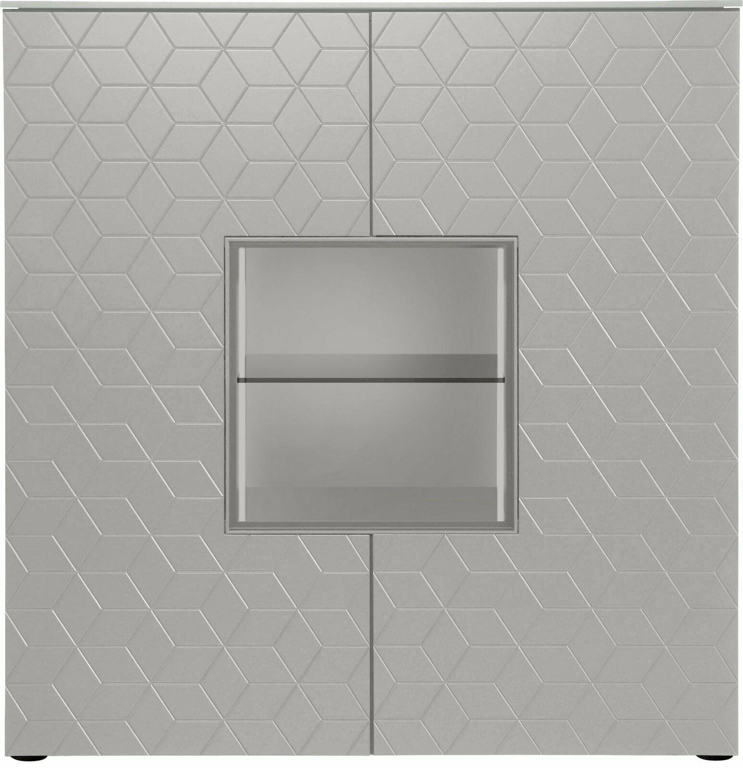 Villeroy & Boch Highboard »AMARA CARRÉ«, Lack light grey
