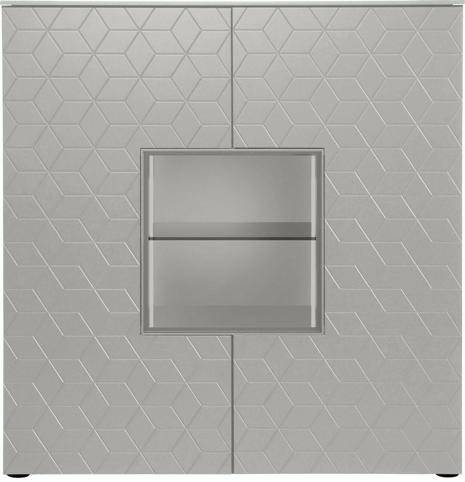 Villeroy & Boch Highboard »AMARA CARRÉ«, Lack light grey