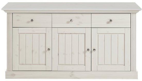 Home affaire Sideboard »Skanderborg«, Breite 145 cm weiß