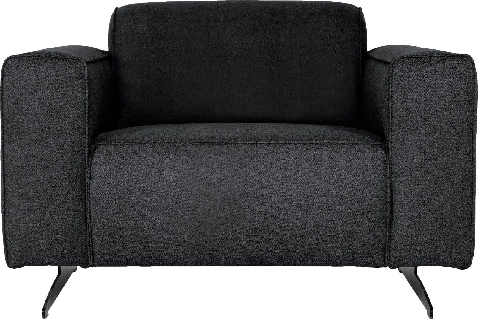 Places of Style Sessel Murcia, mit Federkern, in anthrazit