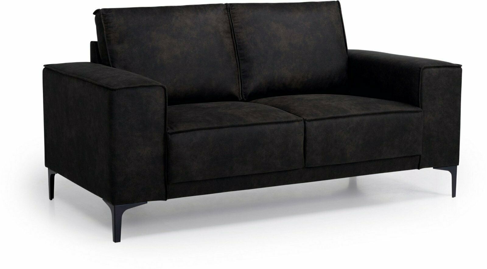 Places of Style 2-Sitzer »Oland« Luxus-Microfaser anthrazit