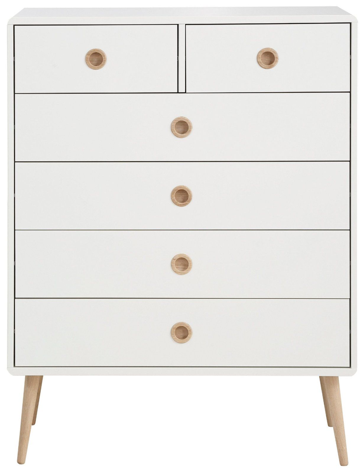 Home affaire Kommode »Softline«, im Retro Look, Breite 81,5 cm