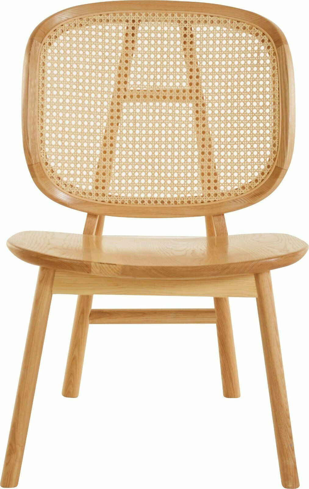 LeGer Home by Lena Gercke Stuhl »Amy«, Massivholz,Rattaneinsatz
