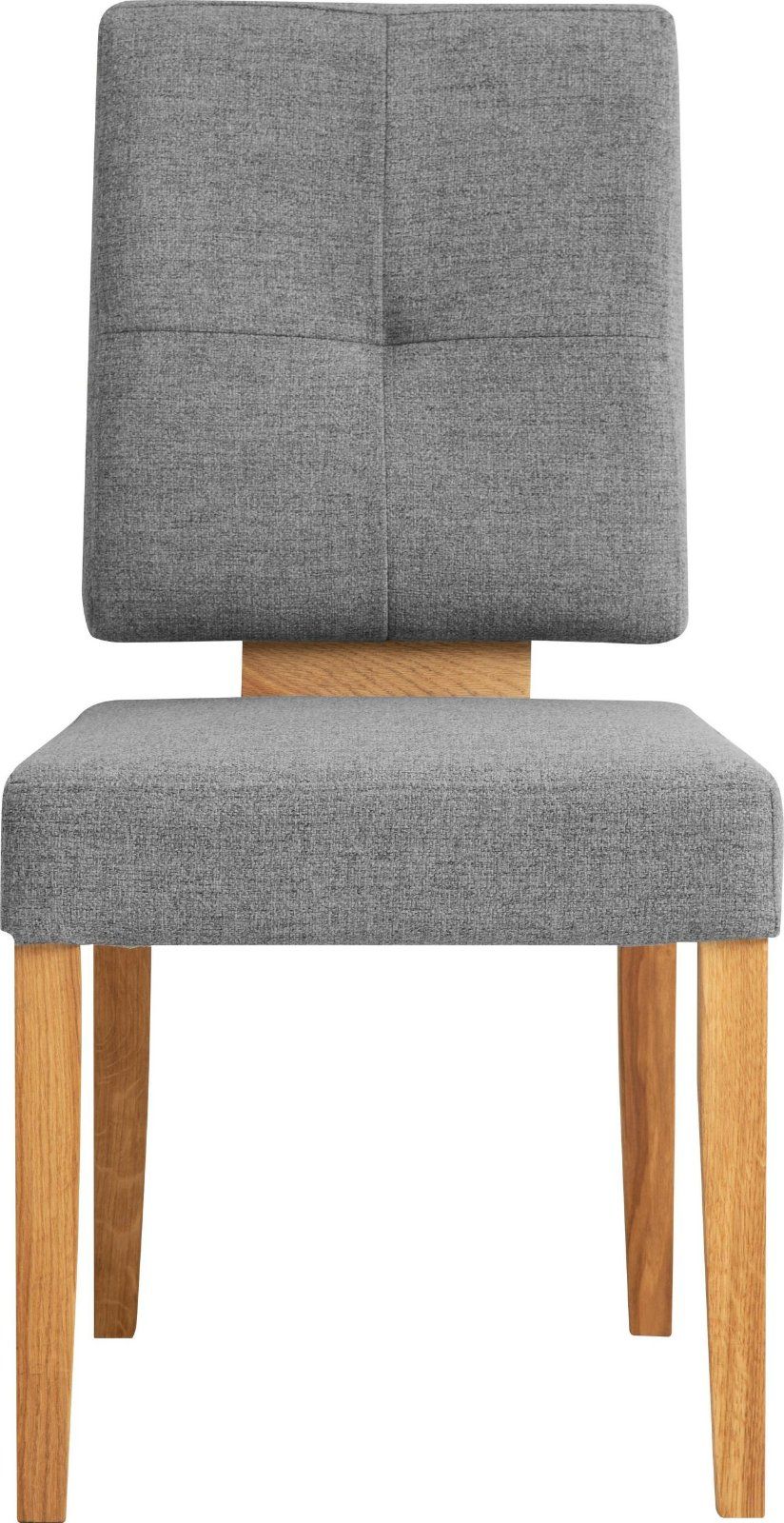 Home affaire Stuhl Ponza Set, 4 St Eiche geoelt/hellgrau