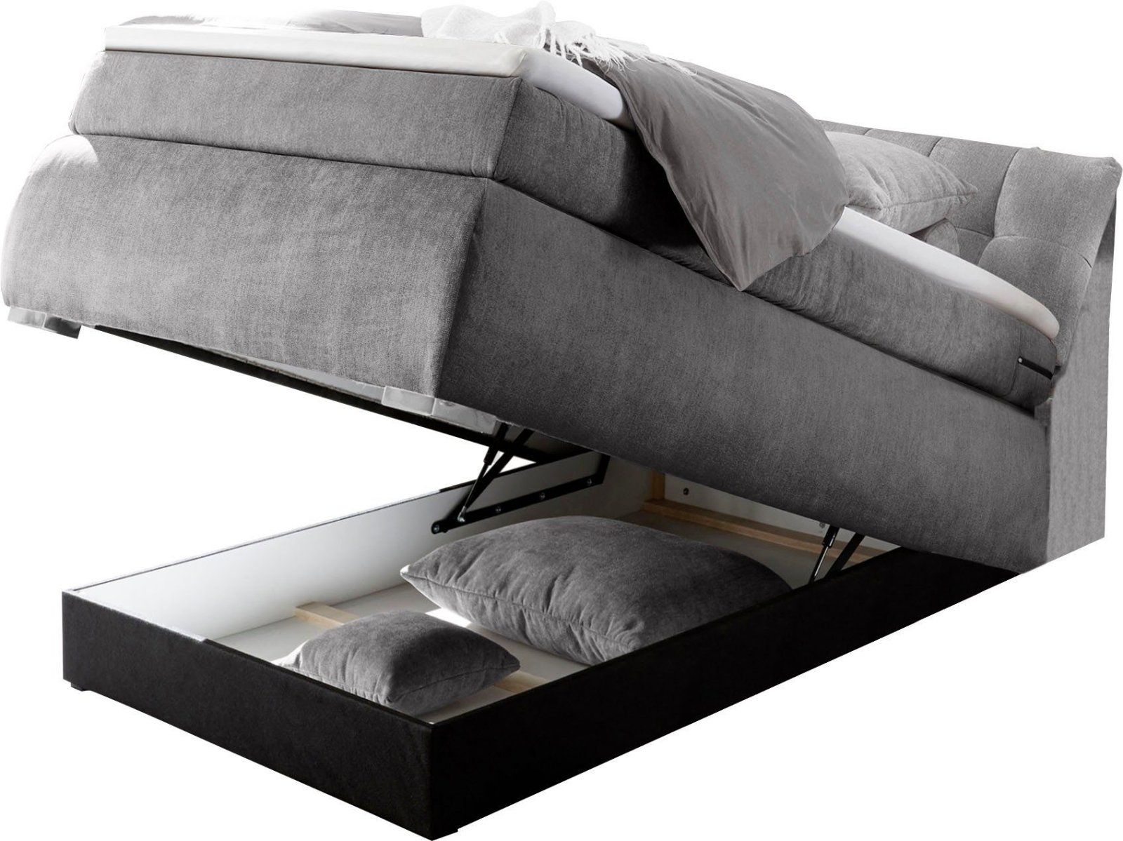 Boxspringbett »Bregenz«, 120x200cm inkl.Bettkasten und Topper