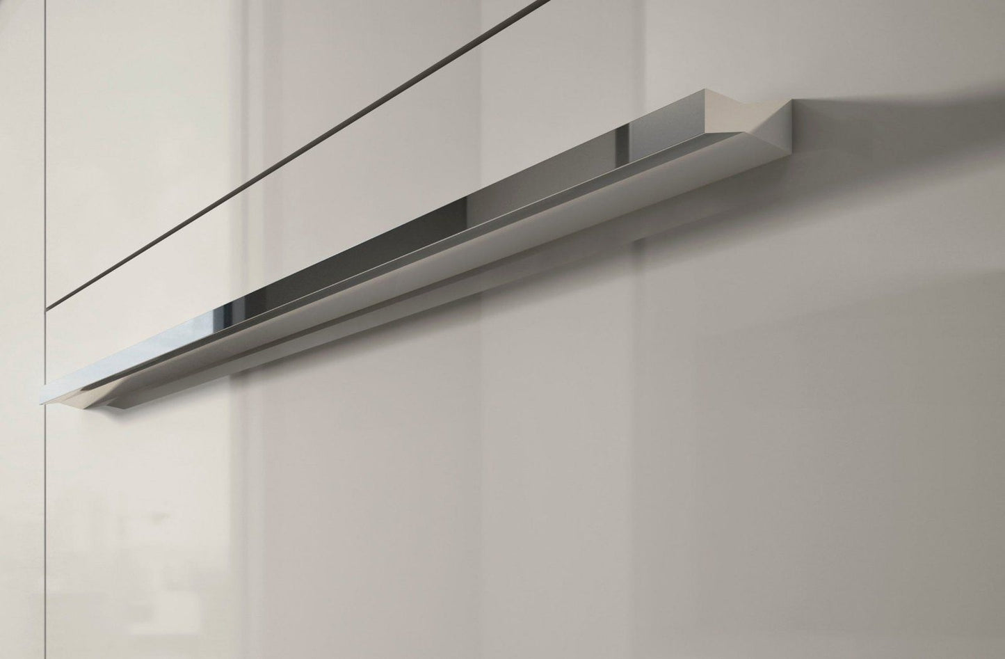 Places of Style Kleiderschrank Piano UV lackiert, 6Türig mit Beleuchtung