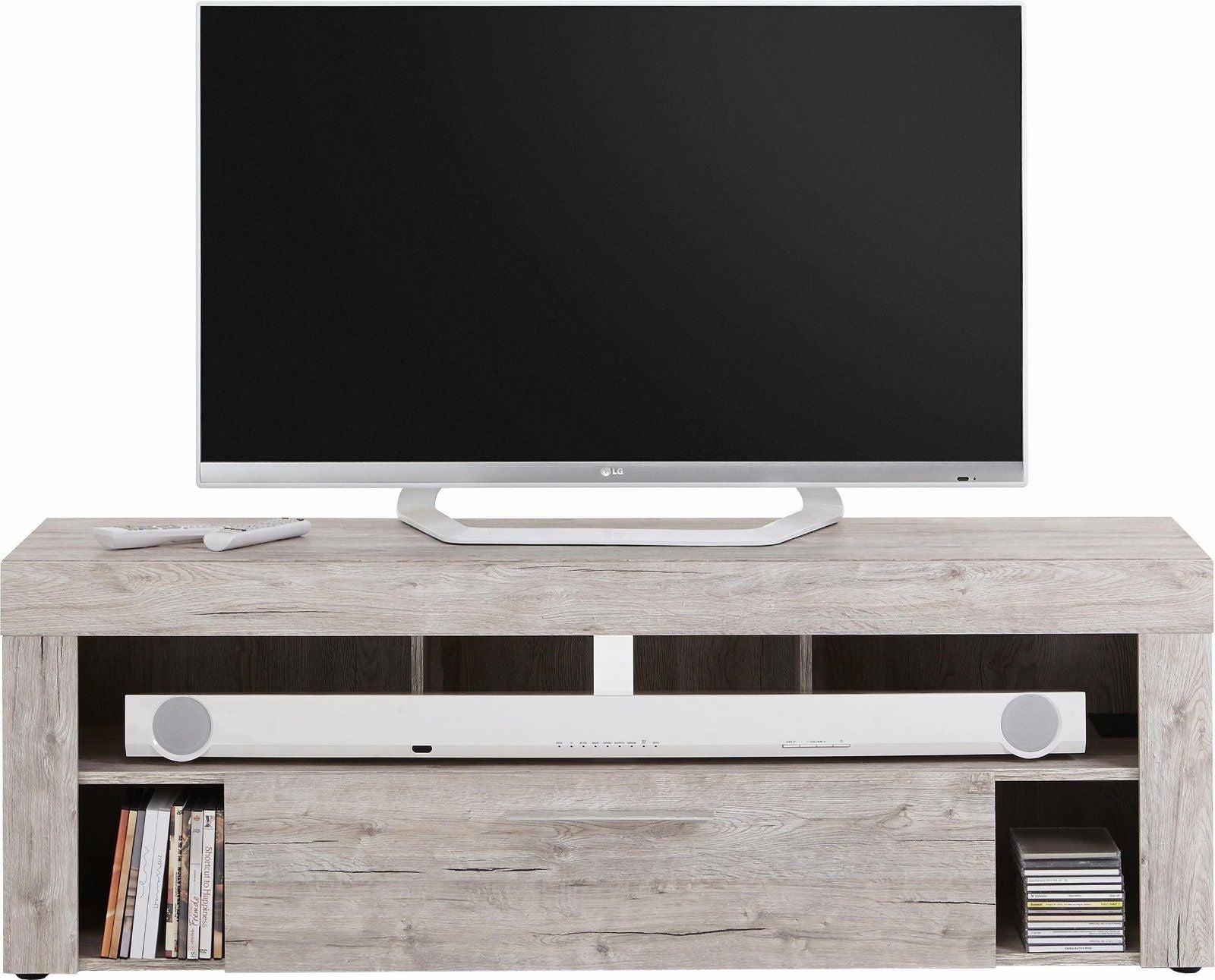 Lowboard VIBIO 1, Breite 150 cm in sandeichefarben