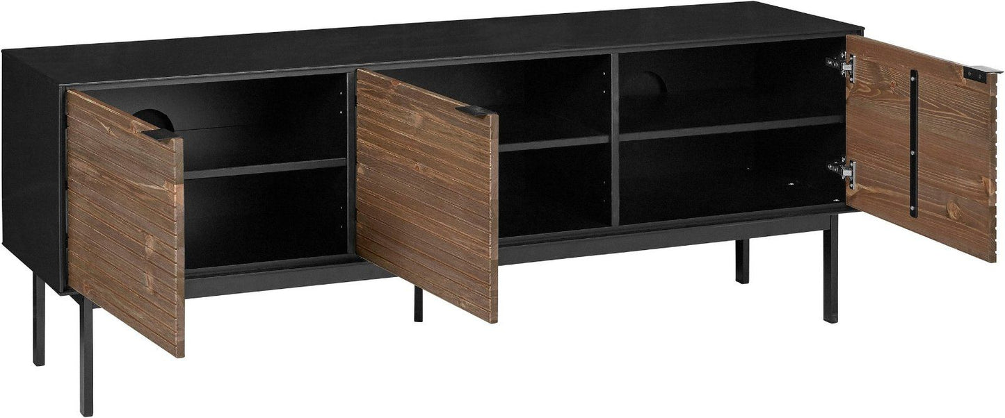 andas Lowboard SOMA, designed by Morten Georgsen, Massivholzfront