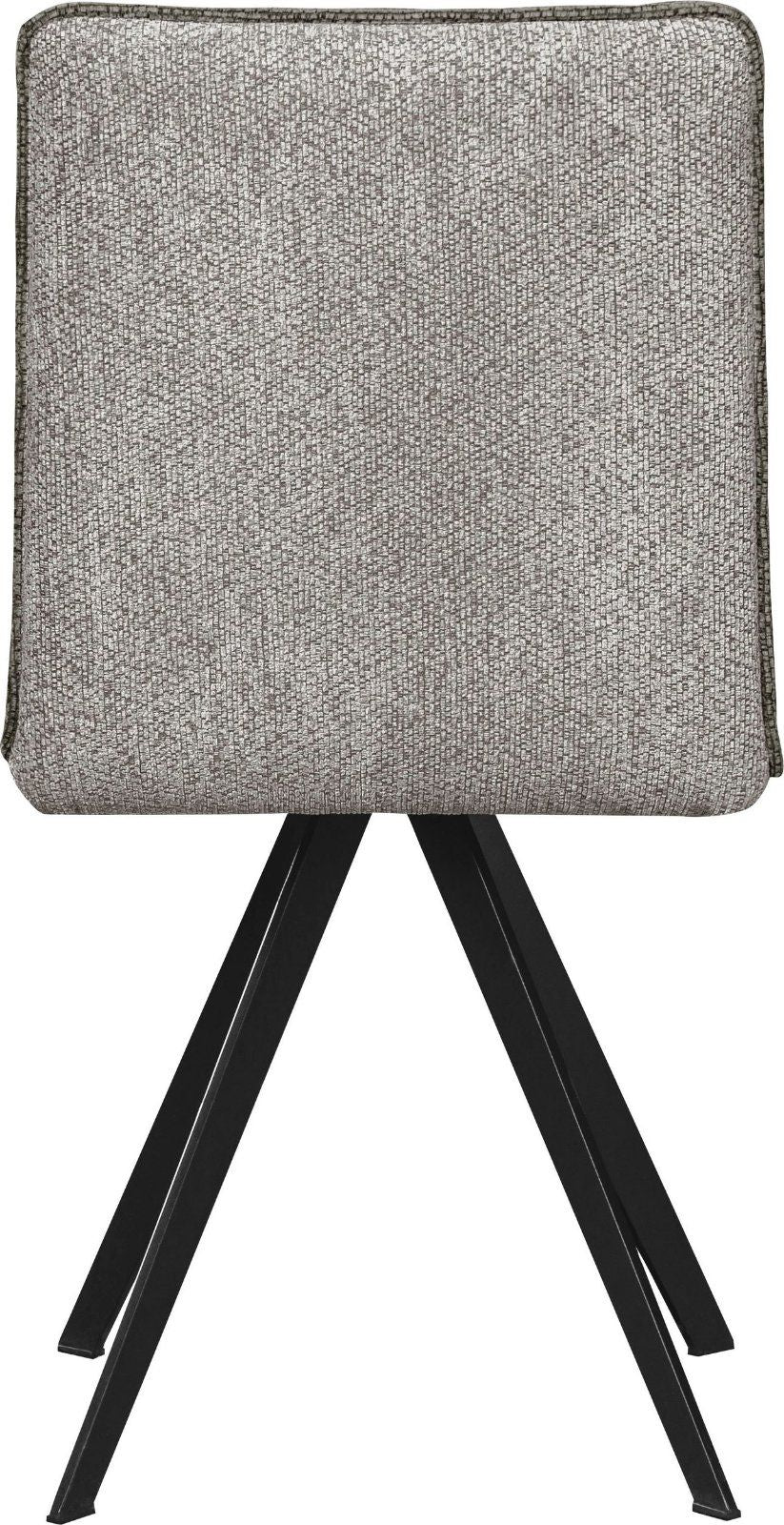 Home affaire Polsterstuhl Mao, Metallgestell hellgrau Creed 9038