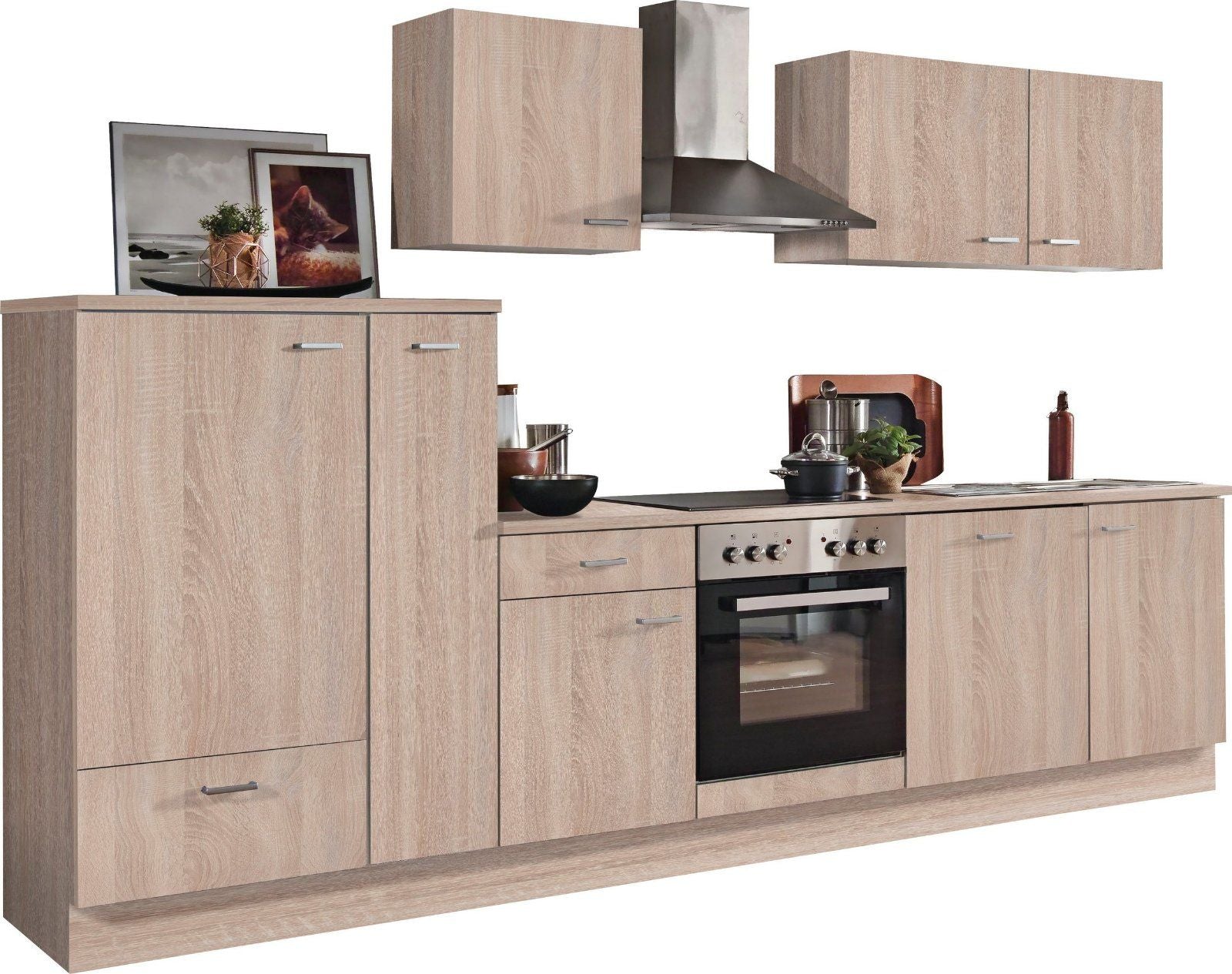 Küchenzeile »Classic«, Küchenzeile mit E-Geräten