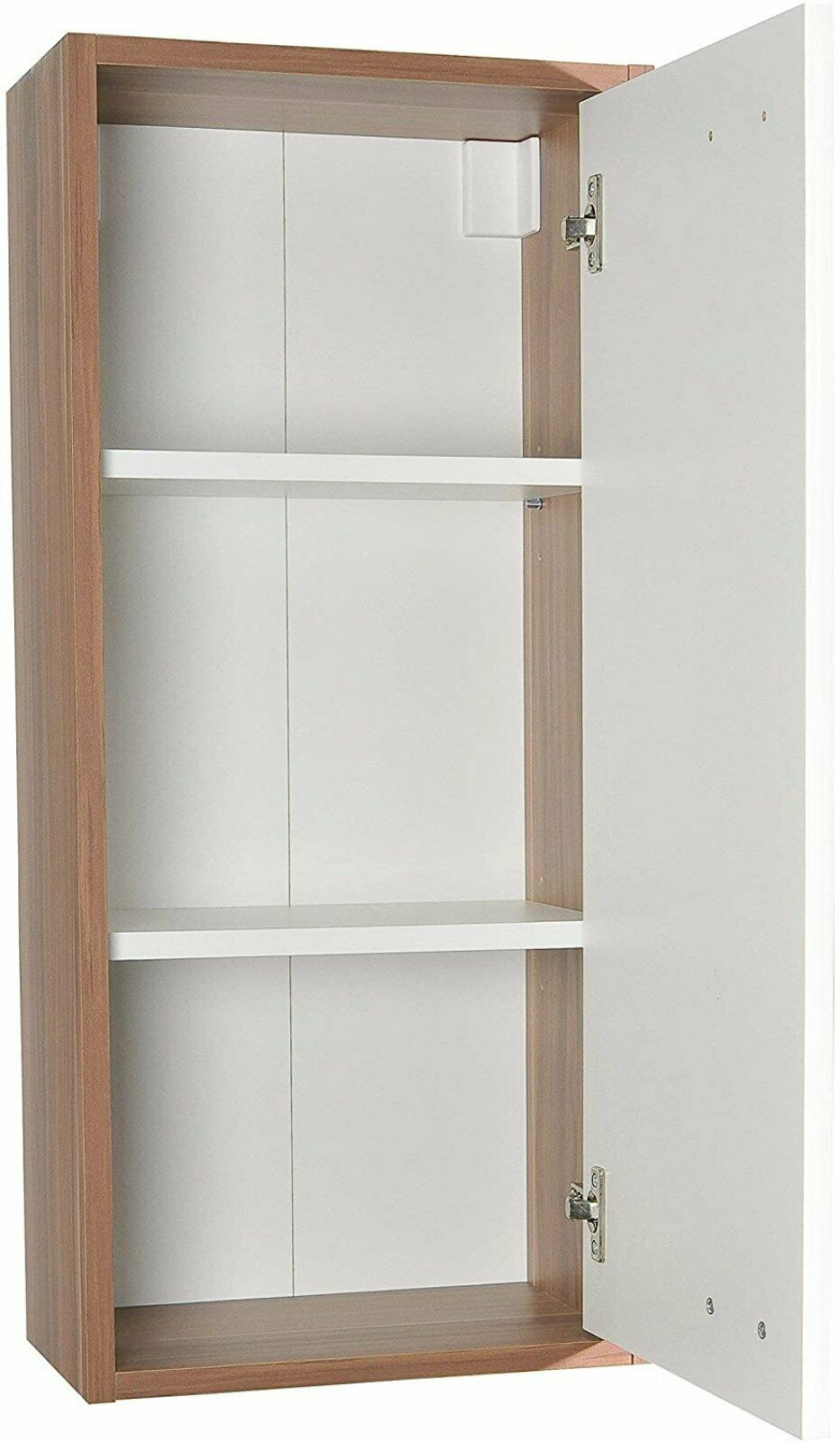 Wandregal Madrid 1, holzfarben/weiß