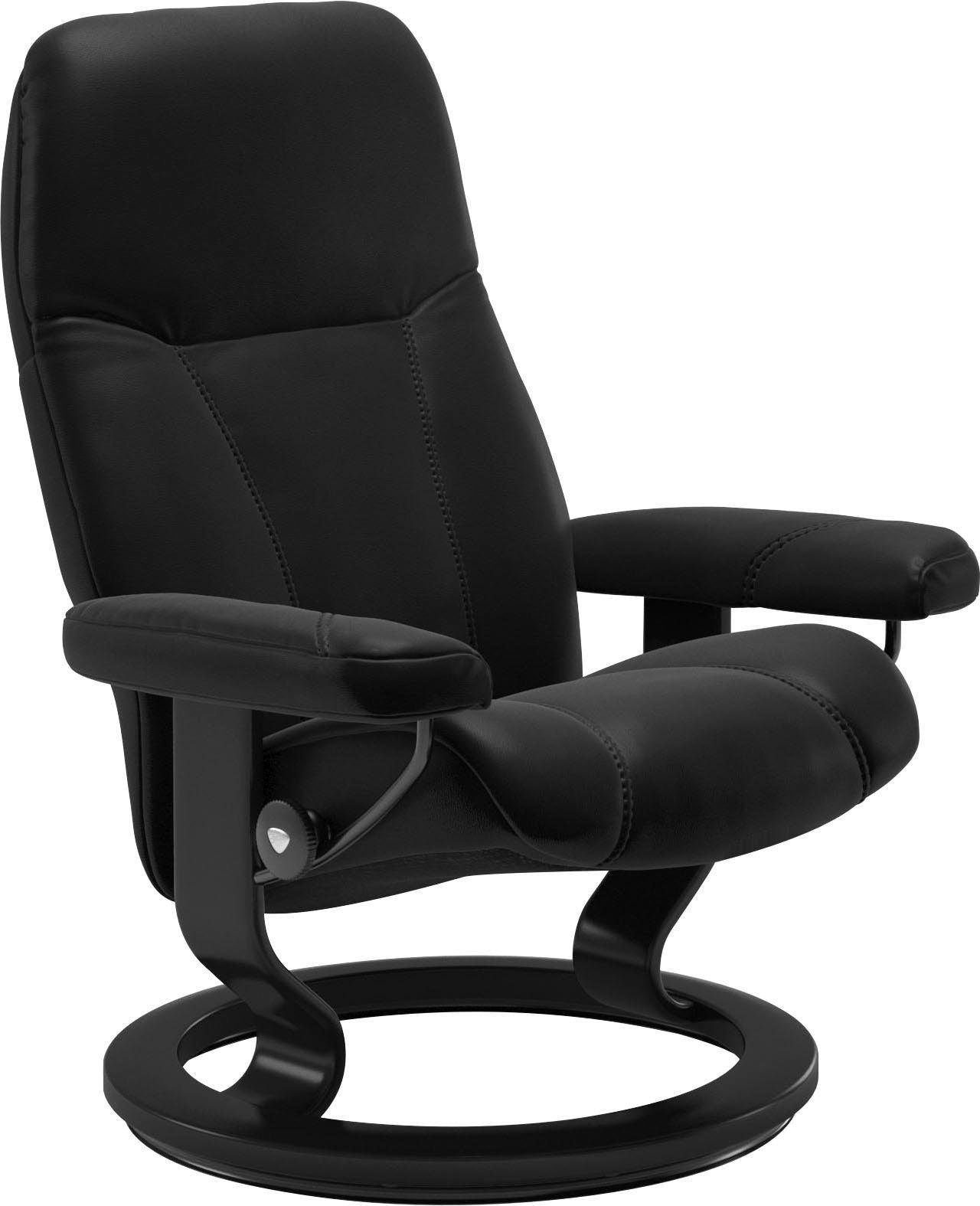Stressless® Relaxsessel Consul mit Classic Base, Größe S in schwarz