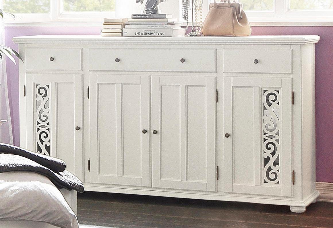 Home affaire Sideboard »Arabeske« mit dekorativen Fräsungen