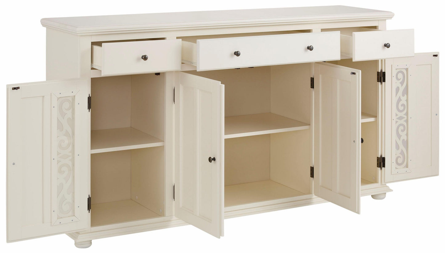Home affaire Sideboard »Arabeske« mit dekorativen Fräsungen