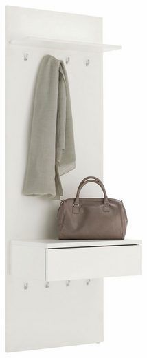 Garderobenpaneel »Skini« mit 8 Haken und Schubkasten