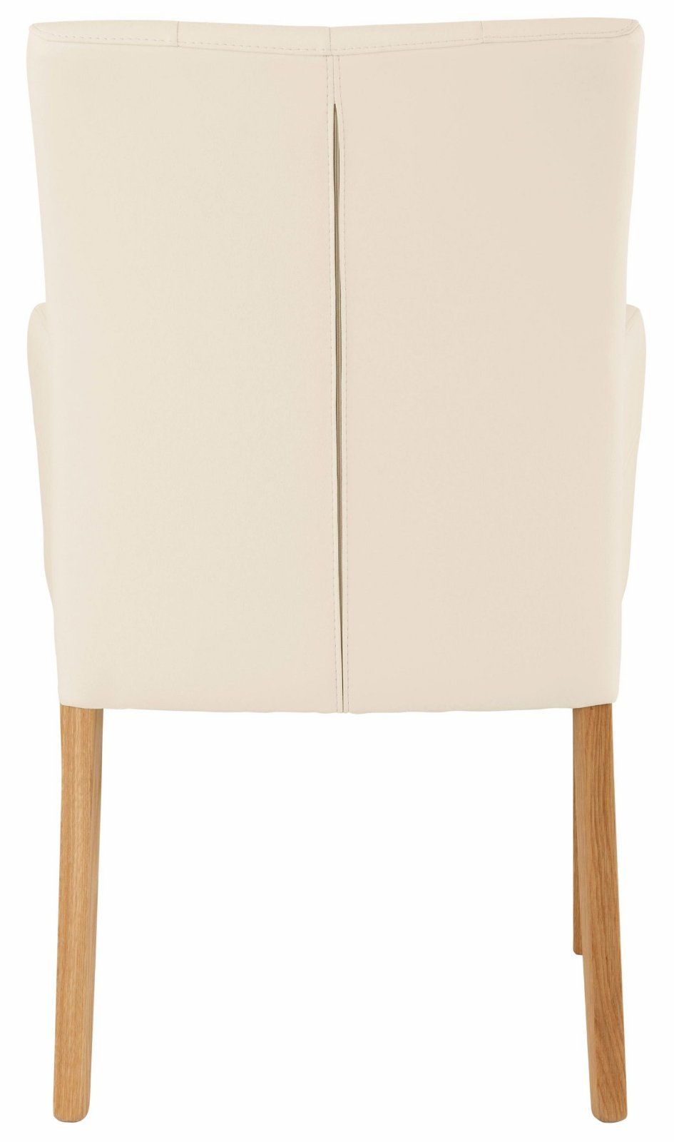 Home affaire 4-Fußstuhl »Colorado« Kunstleder beige / eichefarben