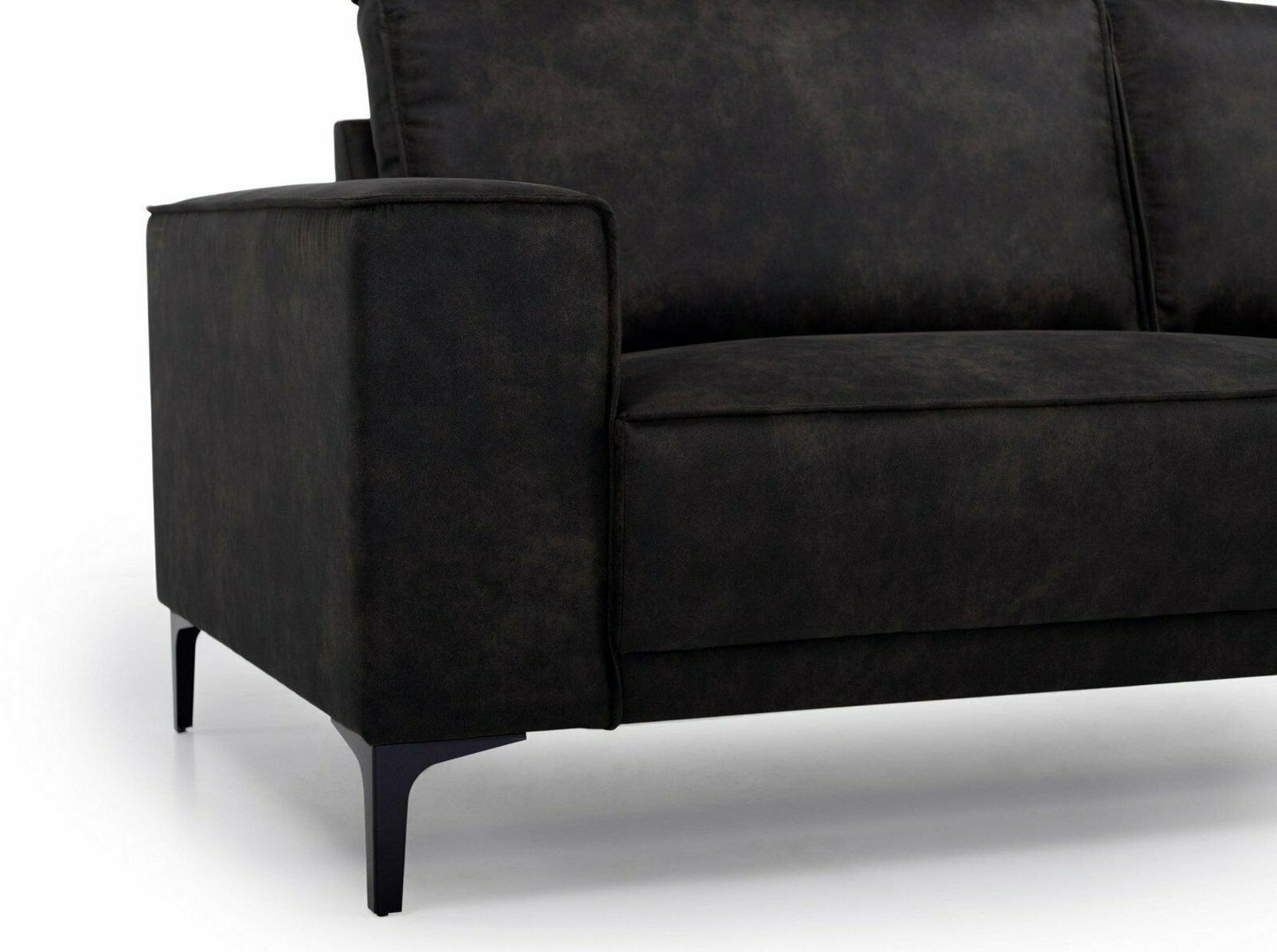 Places of Style 2-Sitzer »Oland« Luxus-Microfaser anthrazit