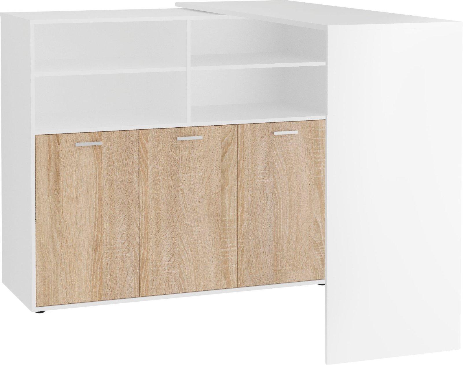 Bartisch »Soest« ausklappbar, als Schreibtisch im Home Office