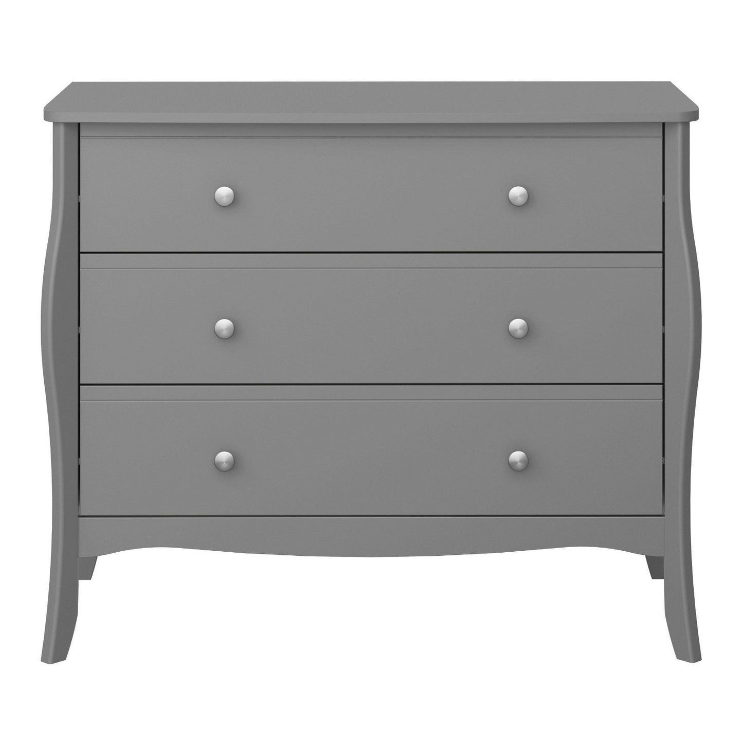 Home affaire Kommode »Baroque«, Breite 97 cm in grau