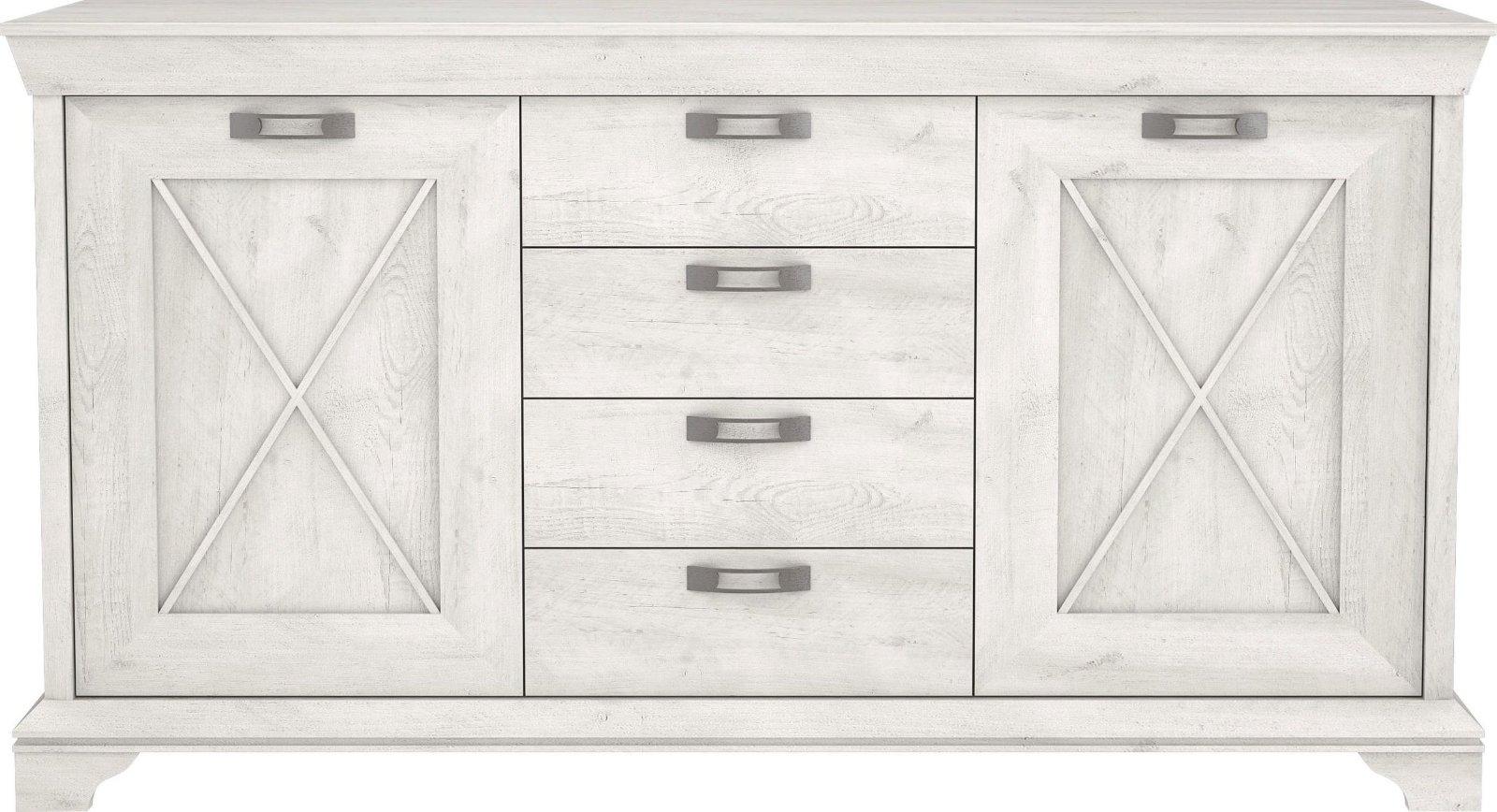 Sideboard Kashmir in Pinia Weiss