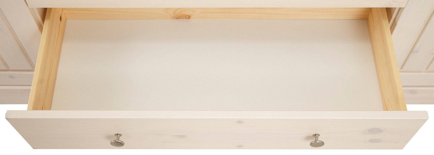 Home affaire Highboard »Skanderborg«, Massivholz Landhaus-Design