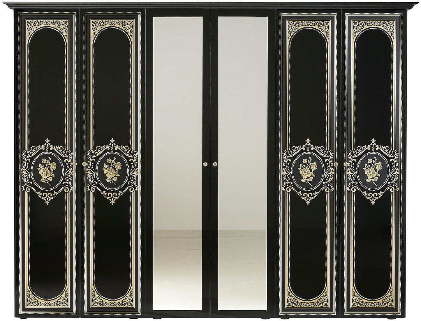 Schlafzimmer-Set »ALICE«, 4-tlg. italienischer Barock-Klassikstil