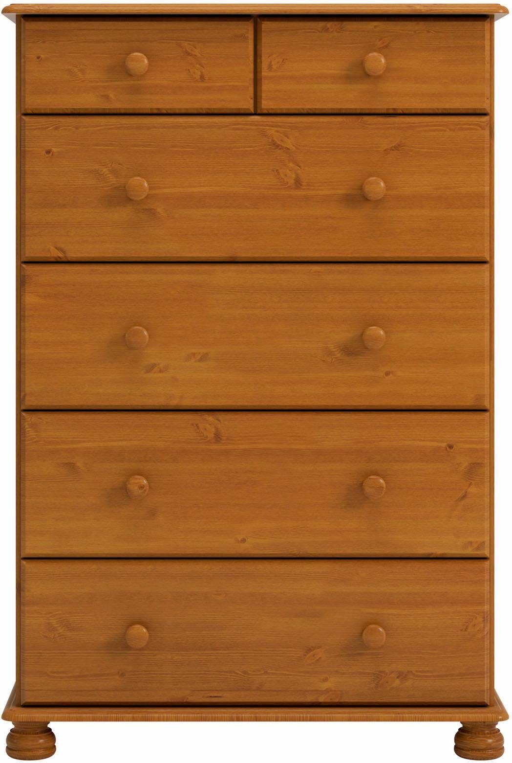 Home affaire Kommode Richmond, mit 6 Schubladen, Breite 82 cm