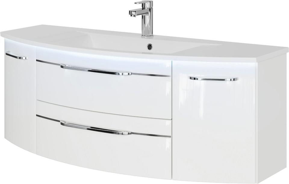 Waschtisch Unterschrank »Serie 7045« mit Mineralmarmor von Saphir