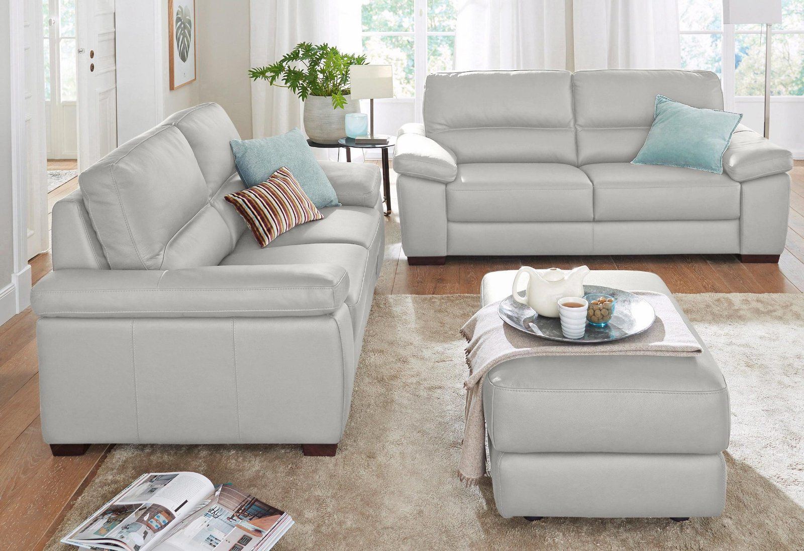 CALIA ITALIA Polstergarnitur Gaia, Set, 3-tlg