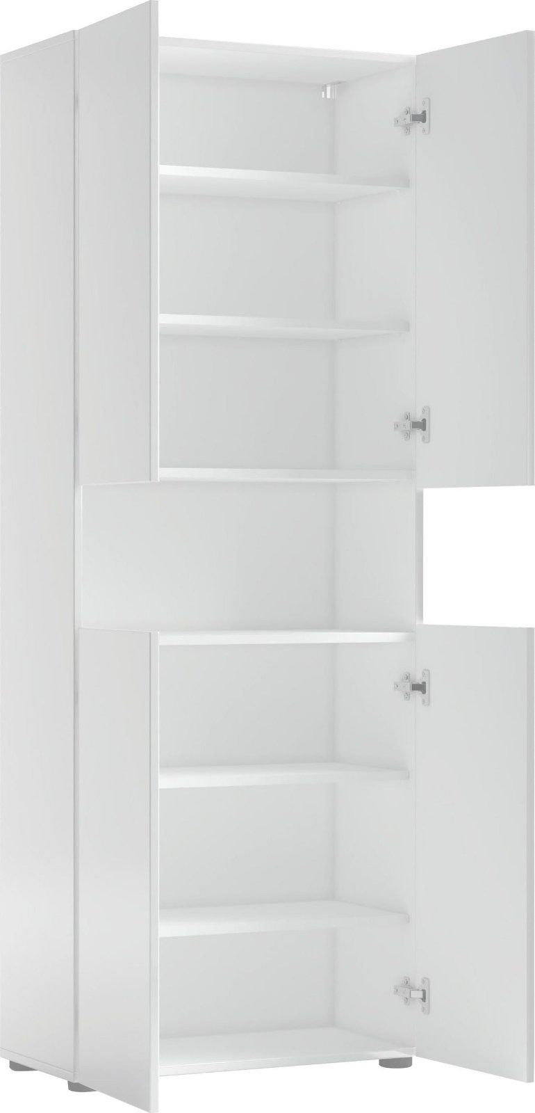 Hochschrank Mister Breite 68 cm komplett hochglanz lackiert