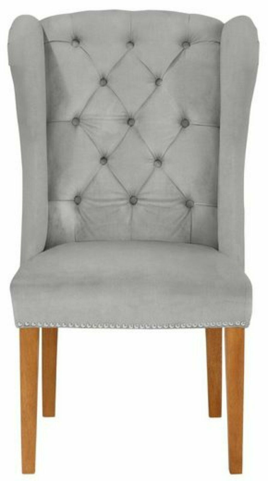 Esszimmerstuhl »Liao« mit Ohrensessellehne und edler Knopfheftung