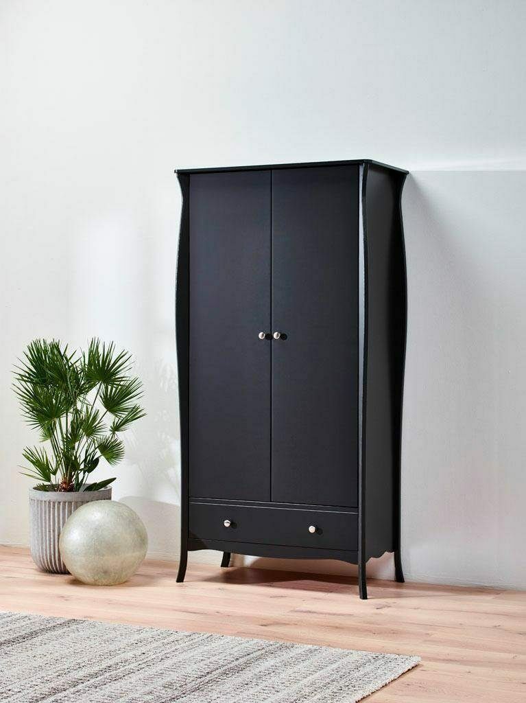 Home affaire Drehtürenschrank »Baroque« Breite 99 cm dunkelbraun