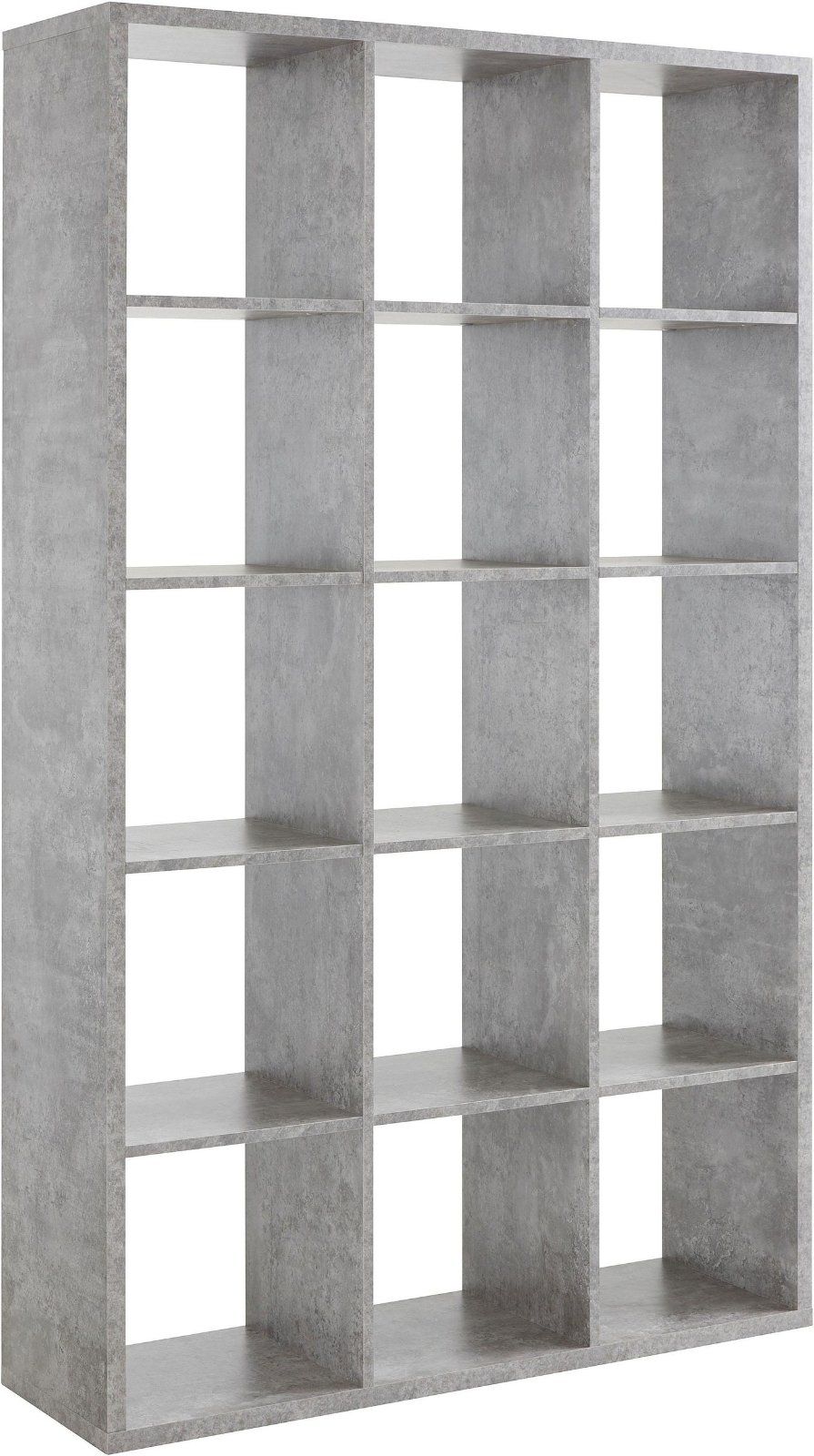 Standregal Mauro Farbe: Betonoptik Lichtgrau