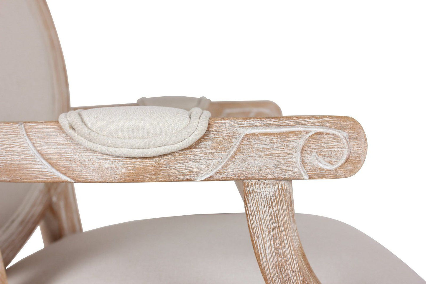 Home&Living Armlehnstuhl »Beatrix«, 8èr Set natur/creme