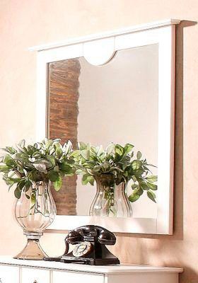 Home affaire Spiegel »Klera« im Landhaus-Stil weiß lackiert