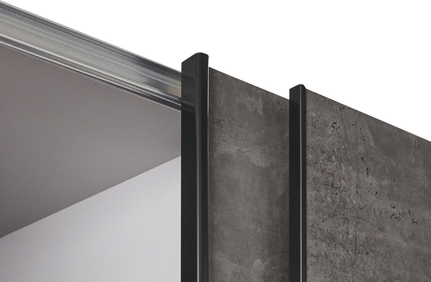 Dreh-/Schwebetürenschrank »Narago« 270cm Artisan-Eiche