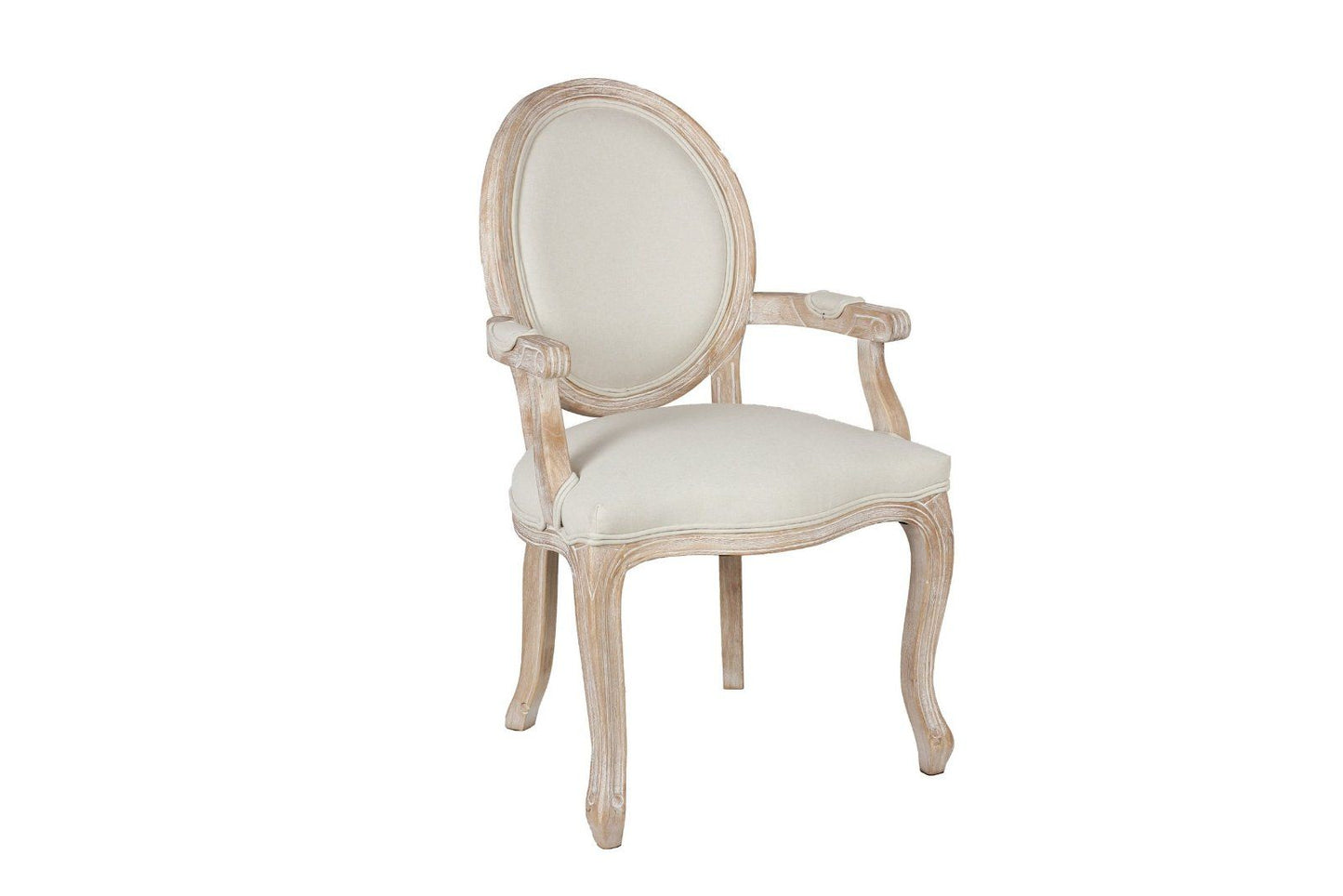 Home&Living Armlehnstuhl »Beatrix«, 8èr Set natur/creme