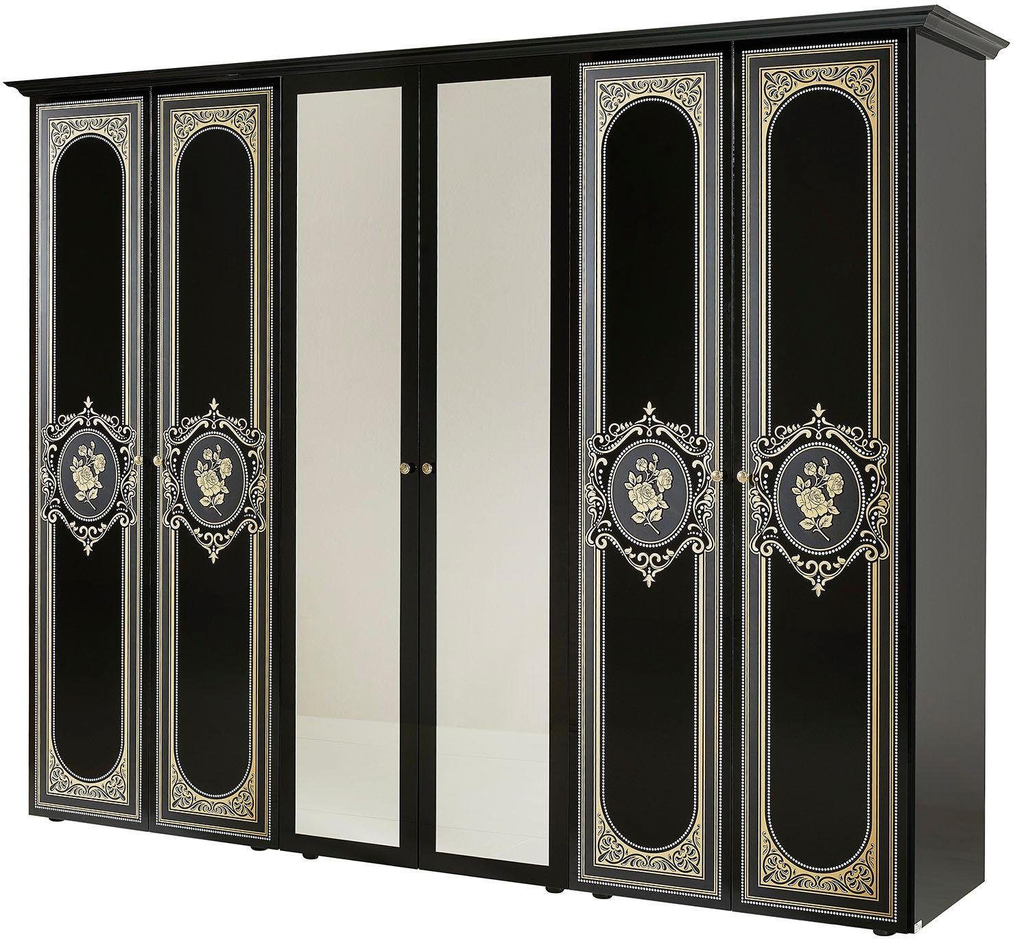 Schlafzimmer-Set »ALICE«, 4-tlg. italienischer Barock-Klassikstil