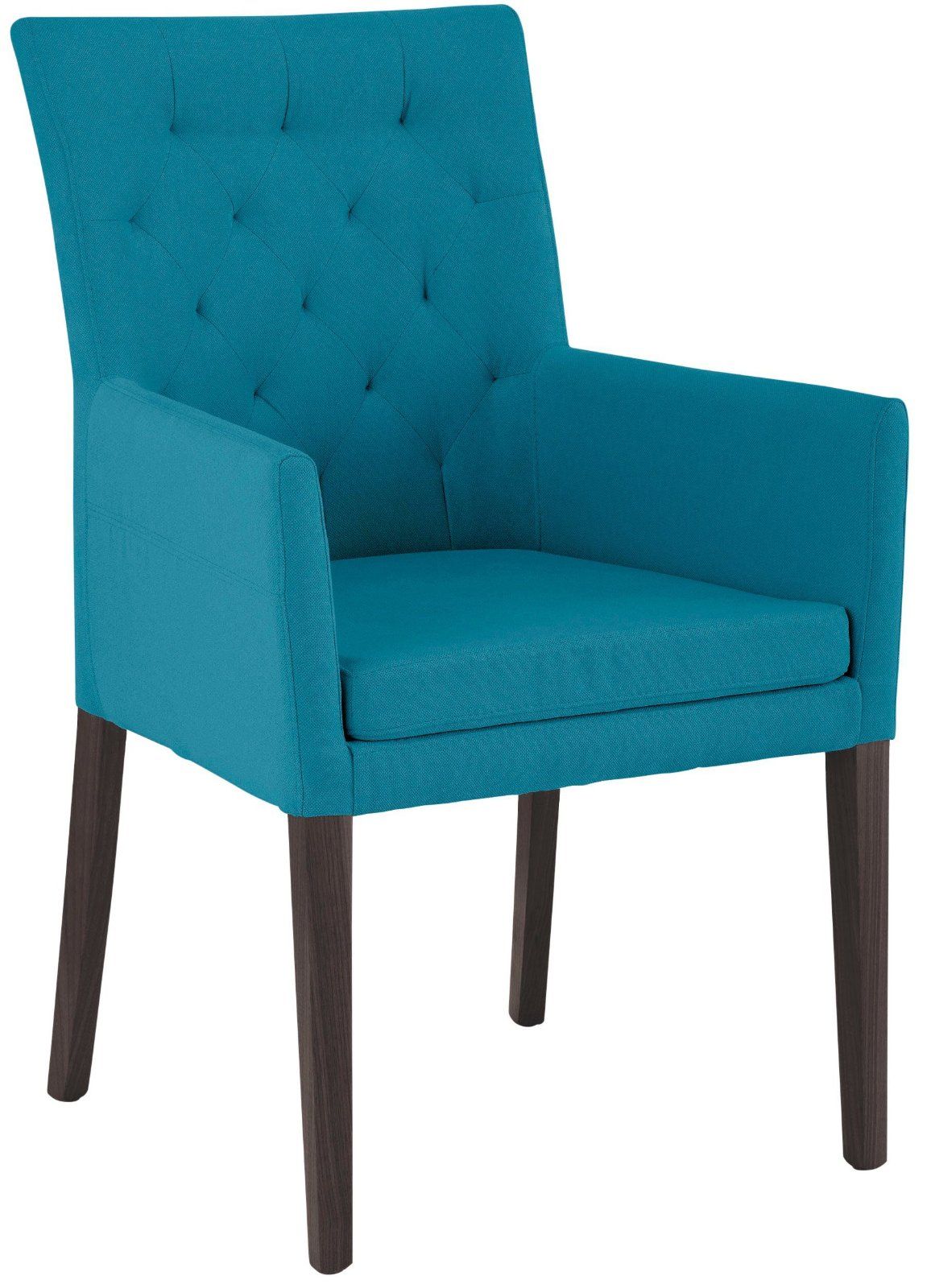 Armlehnstuhl-Set »Colorado« 4 Stück Luxus-Microfaser in petrol