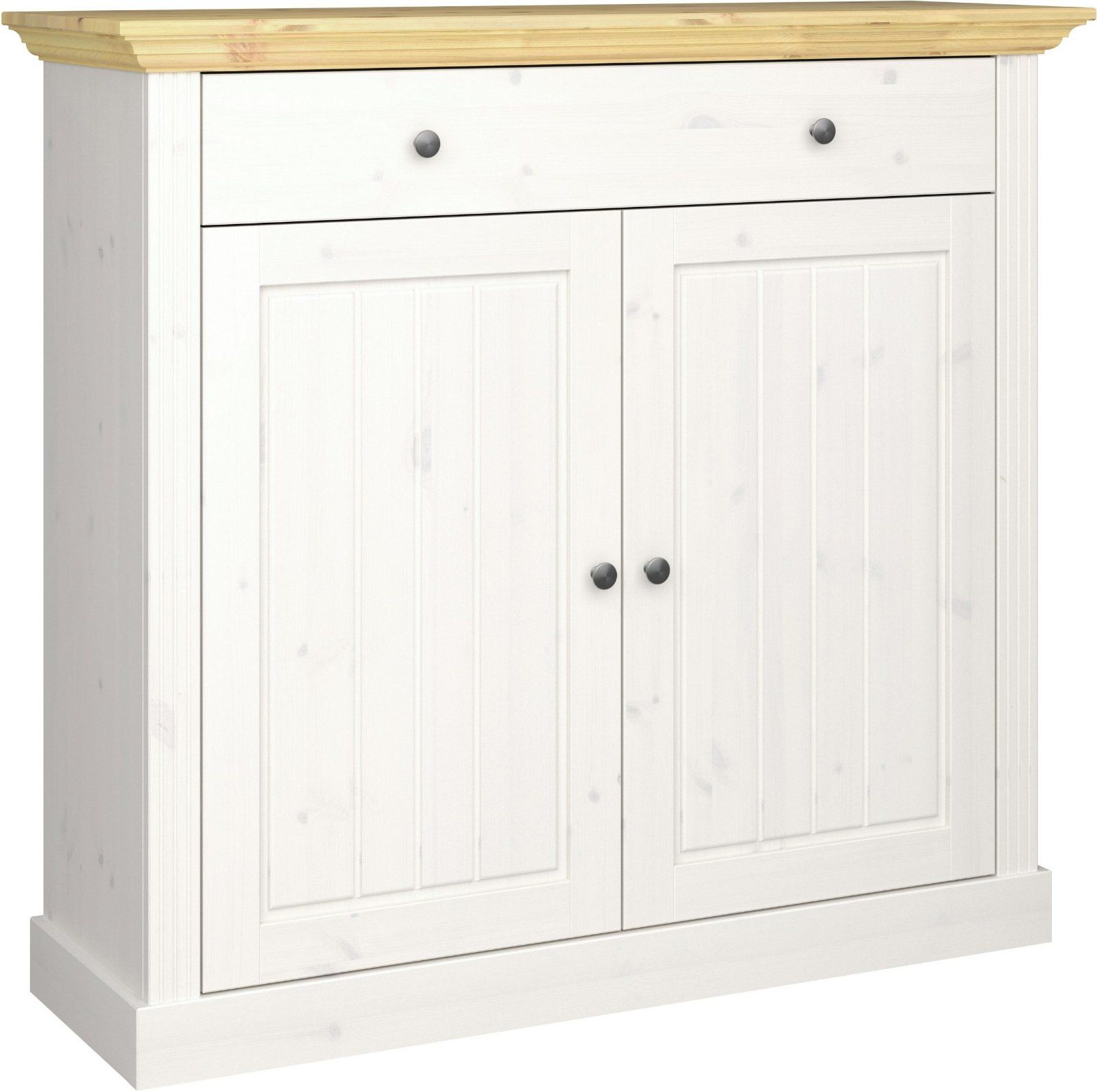 Home affaire Schuhschrank Monaco 188 Massivholz in weiss/gelaugt