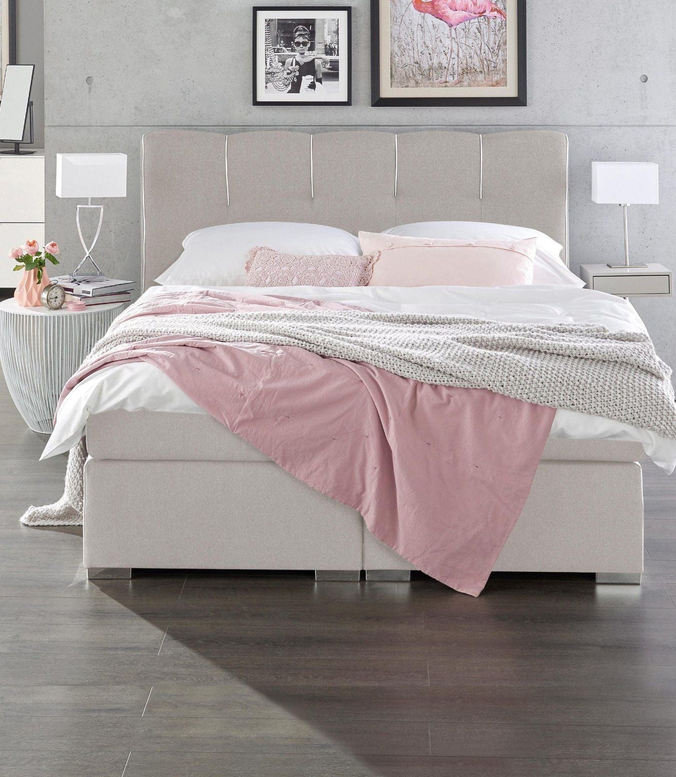 set one by Musterring Boxspringbett Memphis180x200cm inkl.Topper